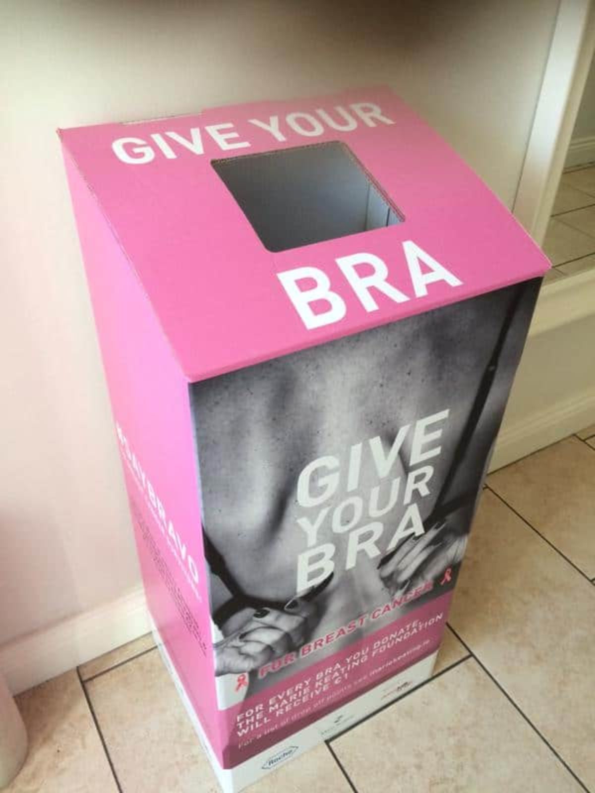 Donating to Donate your bra