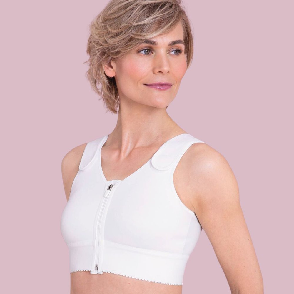 Compression Bra High Support Double Padded, Post Surgery