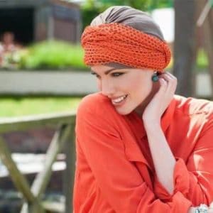 Daisy Hat with Full Scarf Detail | Masumi