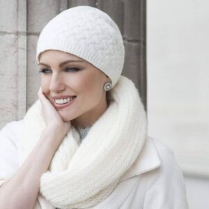 Anja Soft Lined Wool Hat for No Hair Heads | Masumi