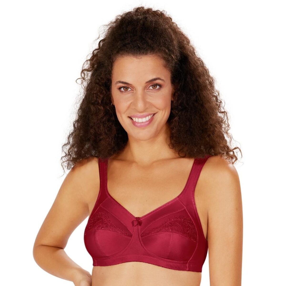 Amoena Ruth Wire-Free Bra, Soft Cup, Size 44A, Nude Ref