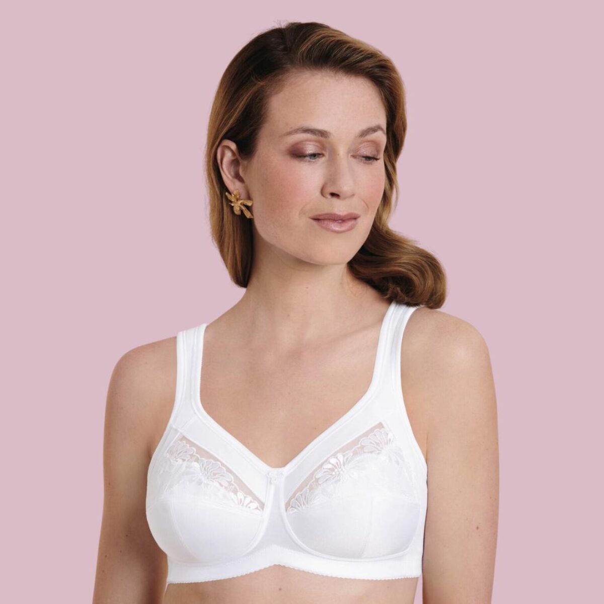 Sariana 15087806 Messina women's soft bra size. 80C White New