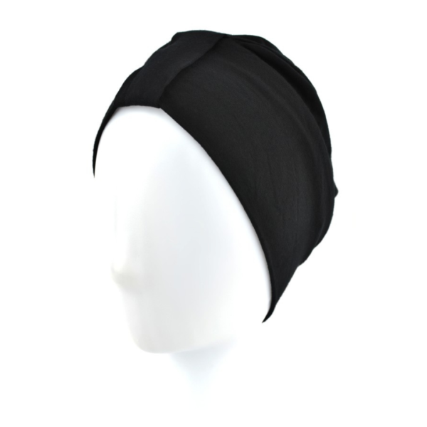 Laura Hat & Scarf Set | Black Patterned | Rokoko - Image 7