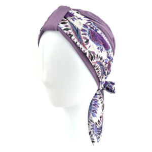 Zanzibar Turban & 2 Scarf Set | Lilac Patterned | Rokoko