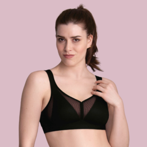 Air Control DeltaPad | Sports Bra | Black | Anita