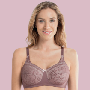 Fleur | Soft Lace Mastectomy Bra | Berry | Anita