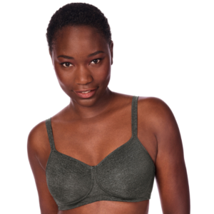 Melinda Soft Padded Bra | Dark Grey | Amoena