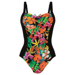 Malvina Height Adjustable Neckline Swimsuit | Multicolour Florals | Anita