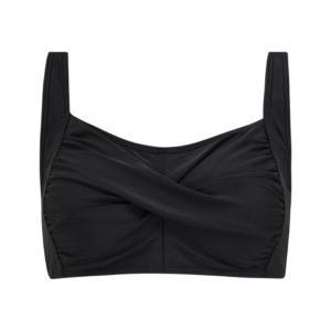 Marseille Mastectomy Bikini | Sweetheart Neckline | Black | Nicola Jane