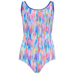 Ravello Prosthesis Swimsuit | Blue Watercolour Pattern | Nicola Jane