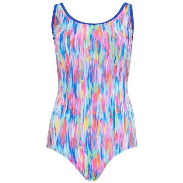 Ravello Prosthesis Swimsuit | Blue Watercolour Pattern | Nicola Jane - Image 2