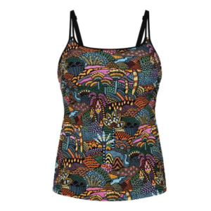 Rimini Mastectomy Tankini Set | Colourful Mosaic Pattern | Anita