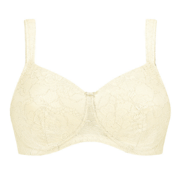 Camilla Padded Non Wired Bra | Off White | Amoena - Image 4