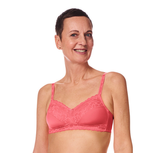 Glenda Soft Bra | Flamingo Pink | Amoena