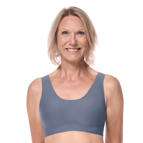 Soft Massage Bra, Helps Lymph Drainage after breast cancer surgery. Soft, smooth mastectomy bra amoena