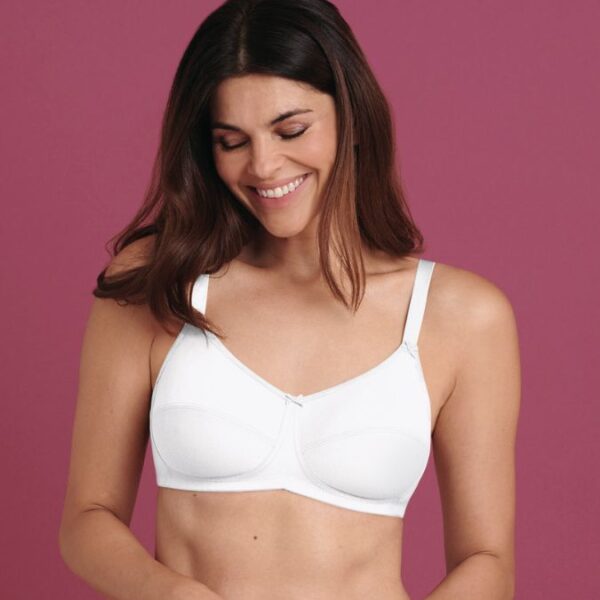 Allie Mastectomy Bra | Cotton Bra | White | Anita