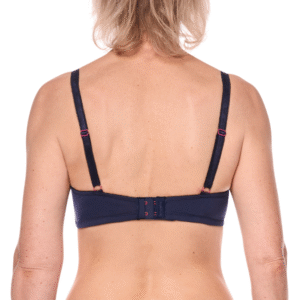Delila Lace Mastectomy Bra | Navy & Pink | Amoena