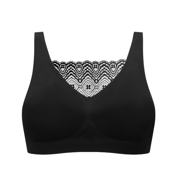 Esra Camisole Bra | Seam Free | Black | Amoena - Image 4