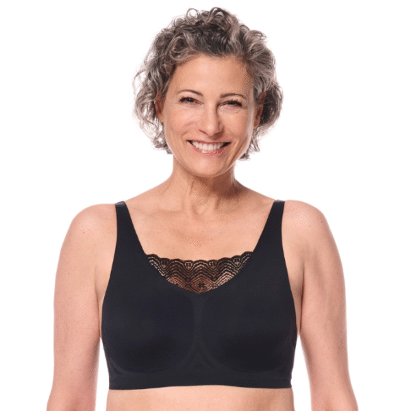 Esra Camisole Bra | Seam Free | Black | Amoena