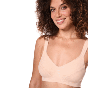 Jaida Mastectomy Bra | Soft Lace Detail | Nude | Amoena