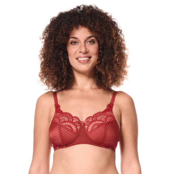 Karolina Padded Bra | Lipstick Red & Nude | Amoena