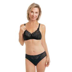 Karolina Panty | Black & Nude | Amoena
