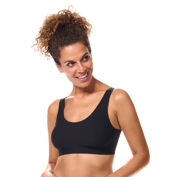 Linda Soft Bra | Black | Amoena