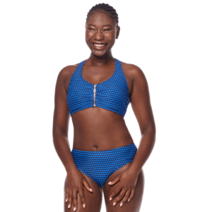 Padua Zip Bikini | UPF 50+ | Blue | Amoena