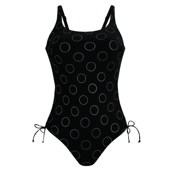 Tavira Chic Swimsuit | Black & Silver | Anita - Image 4