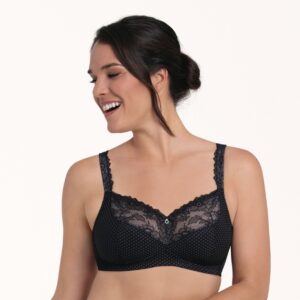 Eloise Mastectomy Bra | Black | Anita
