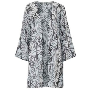 Mallorca Black & White Kaftan | Nicola Jane