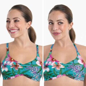 Santa Rosa Bikini Set | Light Blue Pattern | Anita
