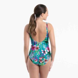 Tavita Aloha Swimsuit | Light Blue Pattern | Anita