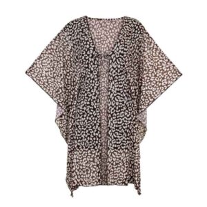 Zambia Leopard Print Kaftan | Nicola Jane