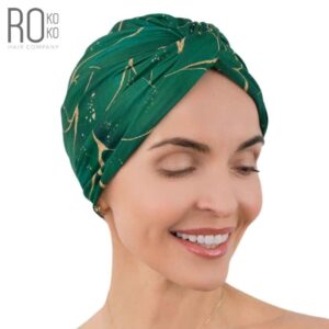 Aruba Green Turban | Cotton | Rokoko