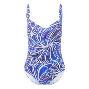 Blue Splash Swimsuit | Blue & White | Susa
