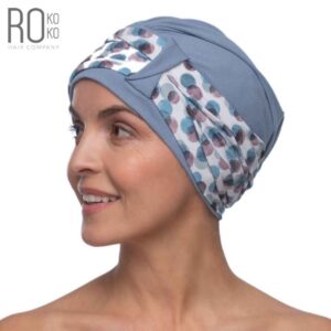 Bombay Turban | Bamboo | Light Blue | Rokoko