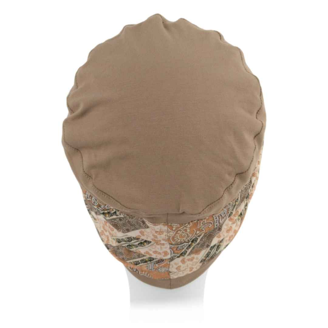 Capri Hat | Bamboo | Brown Pattern | Rokoko - Image 2