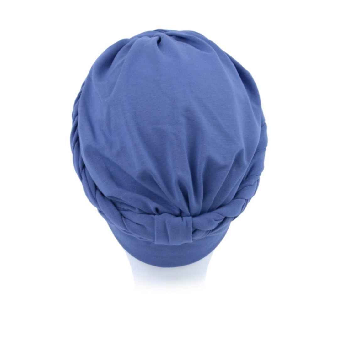 Corsica Turban | Bamboo | Blue | Rokoko - Image 3