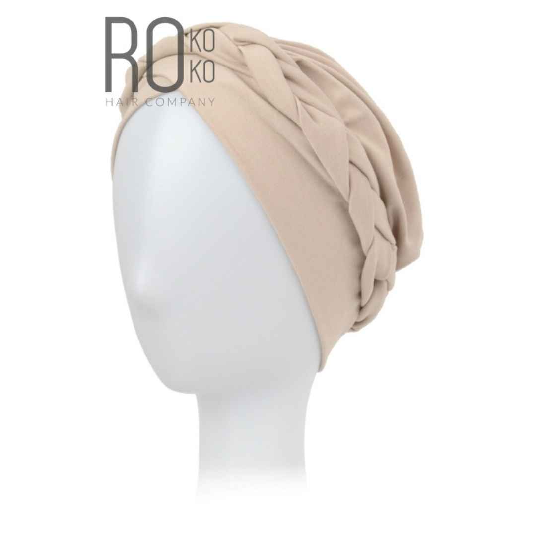 Corsica Turban | Bamboo | Beige | Rokoko - Image 2
