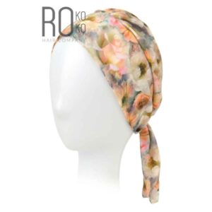 Crocus Turban | Bandana Style | Floral Pattern | Rokoko