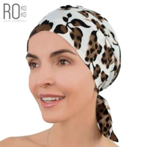 Crocus Turban | Bandana Style | Leopard Print Pattern | Rokoko