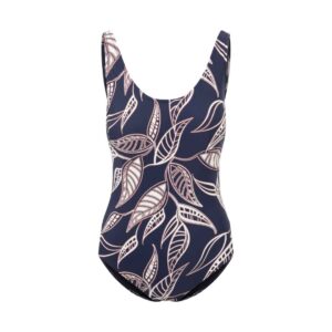 Leave Dreams Swimsuit | Blue Leaf Pattern | Susa