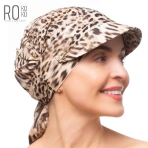 Palermo Visor Turban | Bandana Style | Leopard Print | Rokoko