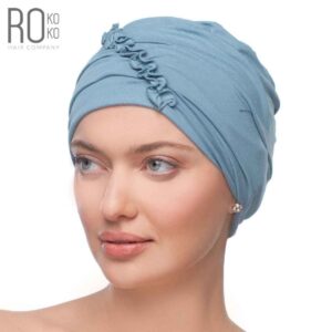 Porto Hat | Bamboo | Blue | Rokoko