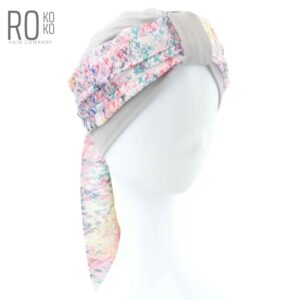 Zanzibar Turban & 2 Scarf Set | Grey | Rokoko
