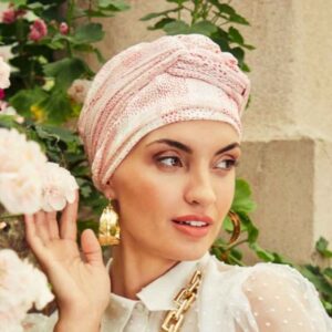 Amber Turban Set | Red Golden Glam | House of Christine