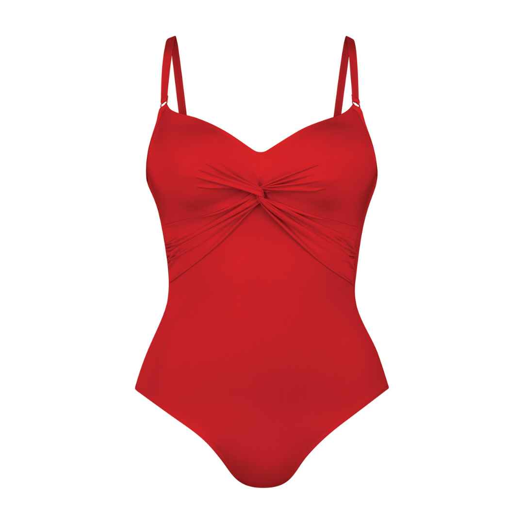 Almeria Padded Swimsuit | Chilli Red | Anita - Image 5