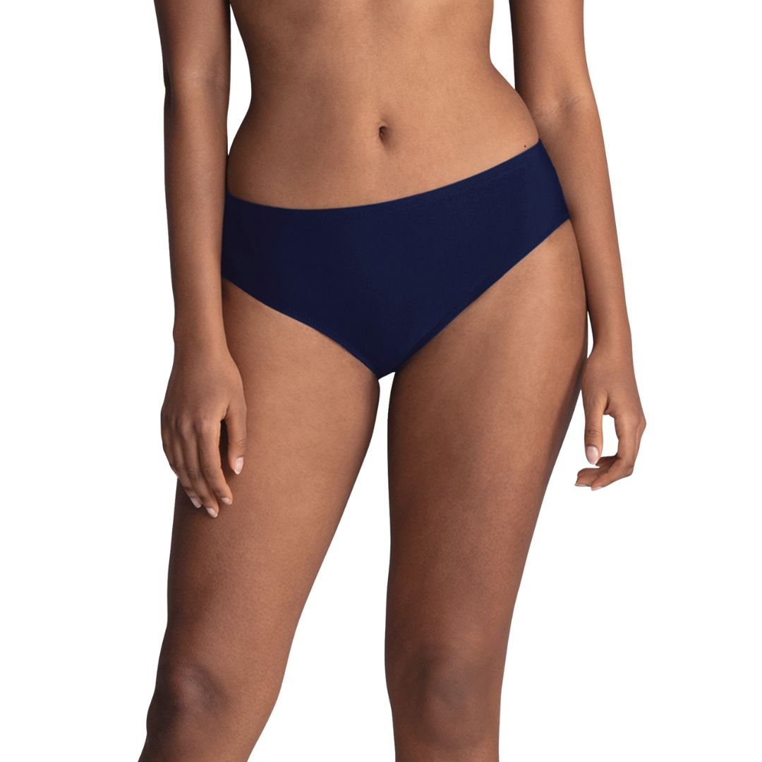 Latina Tankini Set | Blue Leaves Pattern | Anita - Image 4