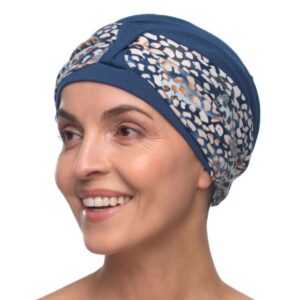 Bombay Turban | Bamboo | Blue | Rokoko